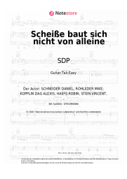 Noten, Akkorde SDP, 257ers - Scheiße baut sich nicht von alleine