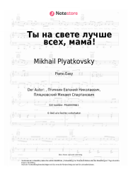 Noten, Akkorde Mikhail Plyatkovsky, Veselyye notki - Ты на свете лучше всех, мама!
