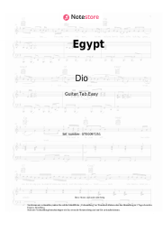 undefined Dio - Egypt