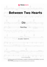 undefined Dio - Between Two Hearts