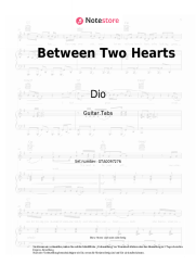 undefined Dio - Between Two Hearts
