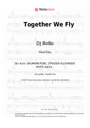 Noten, Akkorde DJ BoBo - Together We Fly