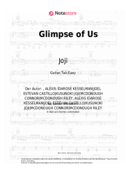 undefined Joji - Glimpse of Us