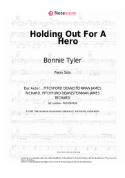 Noten, Akkorde Bonnie Tyler - Holding Out For A Hero