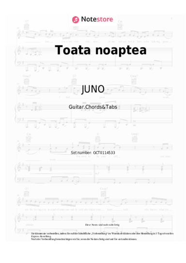 undefined JUNO, MIRA - Toata noaptea