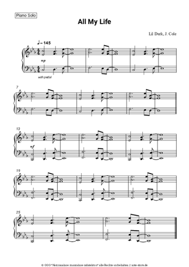 undefined Lil Durk, J. Cole - All My Life