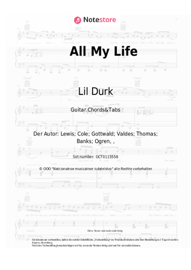 undefined Lil Durk, J. Cole - All My Life