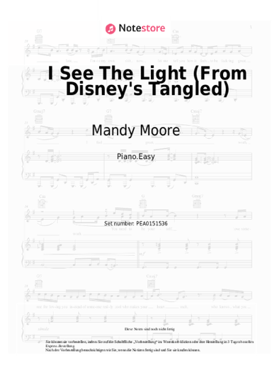 undefined Mandy Moore, Zachary Levi - I See The Light (From Disney's Tangled)