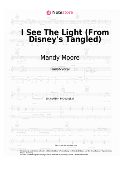 undefined Mandy Moore, Zachary Levi - I See The Light (From Disney's Tangled)