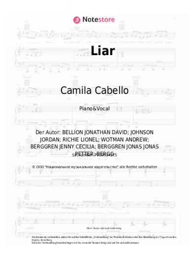 undefined Camila Cabello - Liar