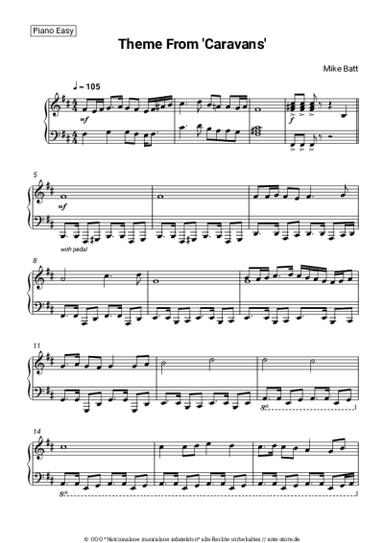 undefined Mike Batt - Theme From 'Caravans'