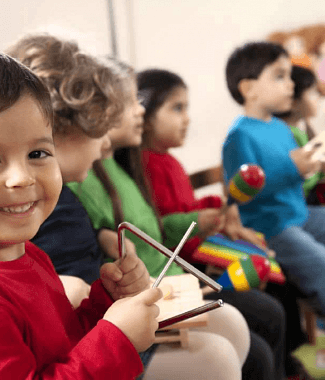 Noten für die jüngere Kindergartengruppe