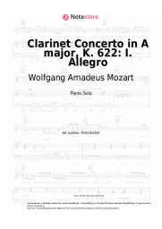 undefined Wolfgang Amadeus Mozart - Clarinet Concerto in A major, K. 622: I. Allegro