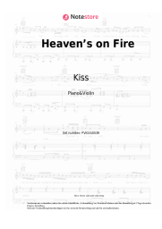 undefined Kiss - Heaven’s on Fire