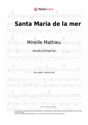 undefined Mireille Mathieu - Santa Maria de la mer