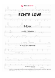 undefined t-low - ECHTE LOVE