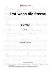 undefined SOPHIA - Erst wenn die Sterne