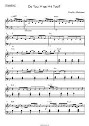 Noten, Akkorde EverHits-moritabari - Do You Miss Me Too?