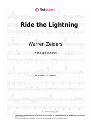 undefined Warren Zeiders - Ride the Lightning