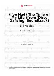 Noten, Akkorde Bill Medley, Jennifer Warnes - (I've Had) The Time of My Life (from 'Dirty Dancing' Soundtrack)