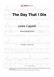 Noten, Akkorde Lewis Capaldi - The Day That I Die