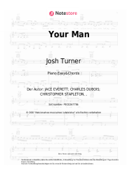 Noten, Akkorde Josh Turner - Your Man