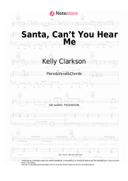 Noten, Akkorde Kelly Clarkson, Ariana Grande - Santa, Can’t You Hear Me