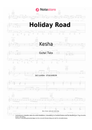 undefined Kesha - Holiday Road