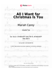 undefined Mariah Carey - All I Want for Christmas Is You