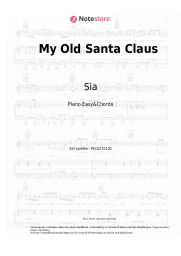 Noten, Akkorde Sia - My Old Santa Claus
