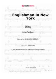 undefined Sting - Englishman In New York