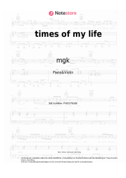 undefined mgk - times of my life