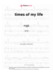 undefined mgk - times of my life
