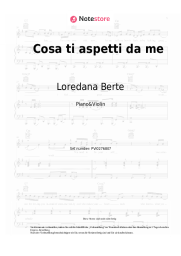 undefined Loredana Berte - Cosa ti aspetti da me
