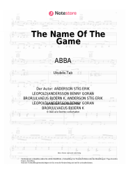 undefined ABBA - The Name Of The Game