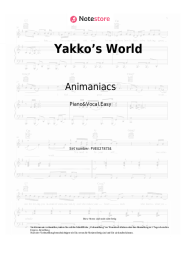 undefined Animaniacs, Maxim Maminov - Yakko’s World