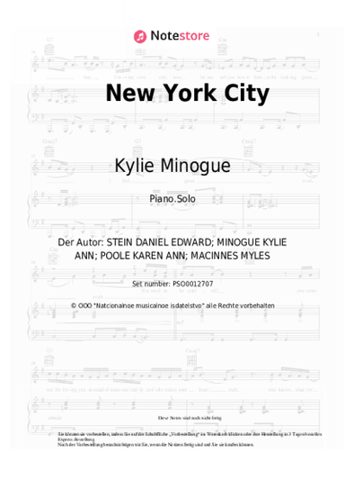 undefined Kylie Minogue - New York City