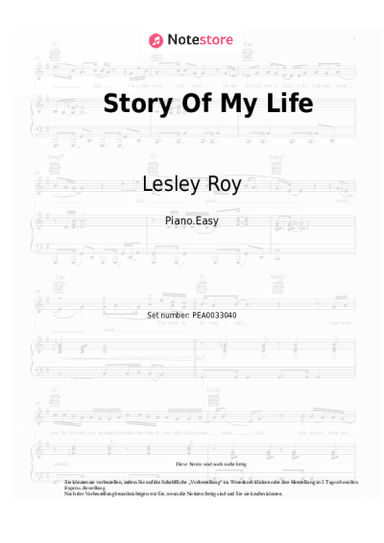 undefined Lesley Roy - Story Of My Life