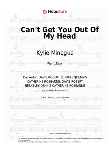undefined Kylie Minogue - Can't Get You Out Of My Head