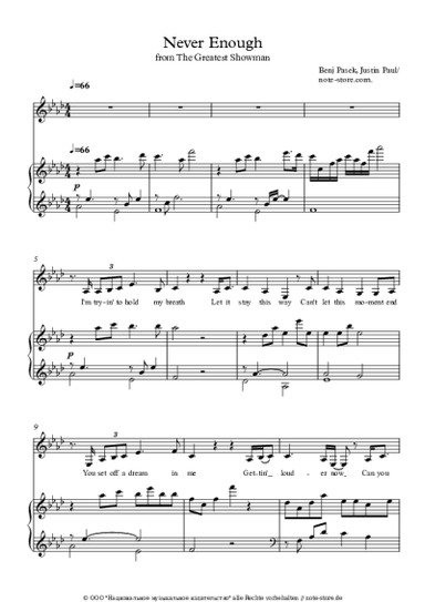 Noten, Akkorde Loren Allred - Never Enough