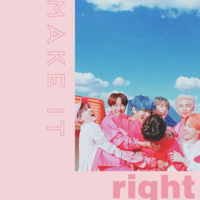 BTS - Make It Right Noten für Piano