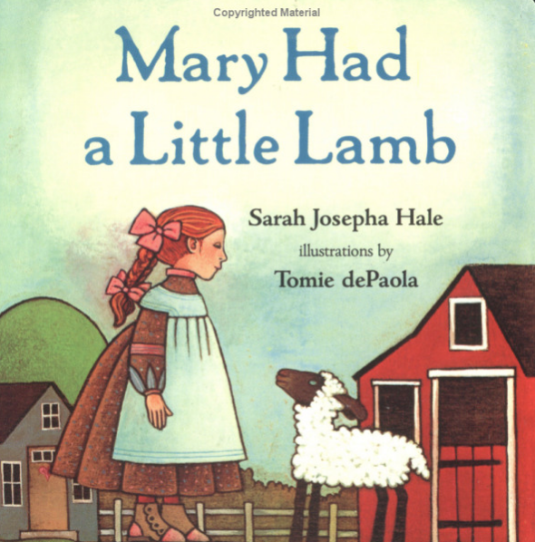 Sarah Josepha Hale - Mary Had a Little Lamb Noten für Piano