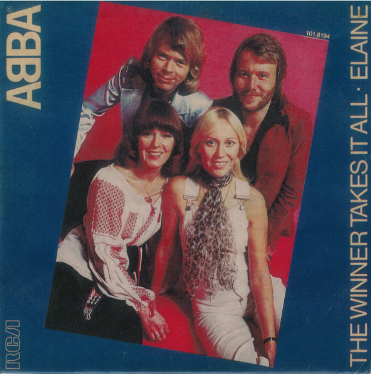 ABBA - The Winner Takes It All Noten für Piano