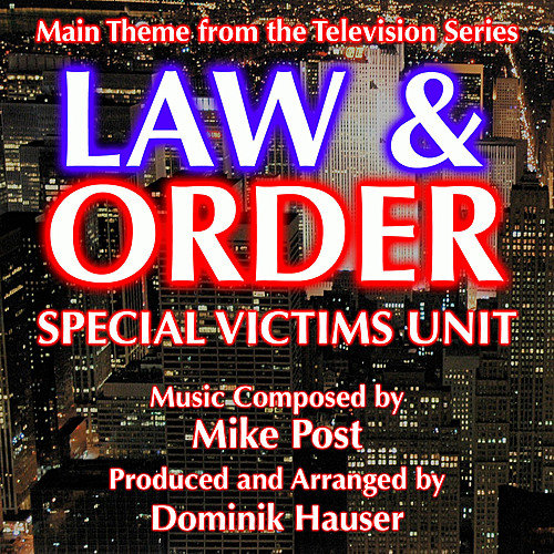 Mike Post - Law and Order Theme Songs Noten für Piano