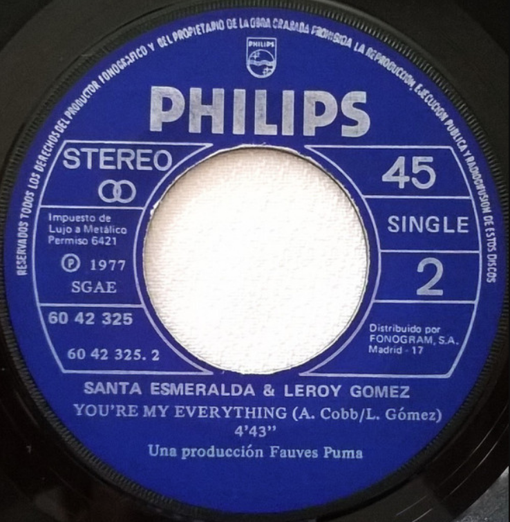 Santa Esmeralda - You're My Everything Noten für Piano