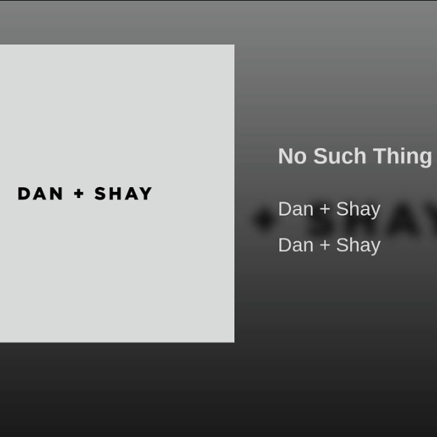 Dan + Shay - No Such Thing Noten für Piano