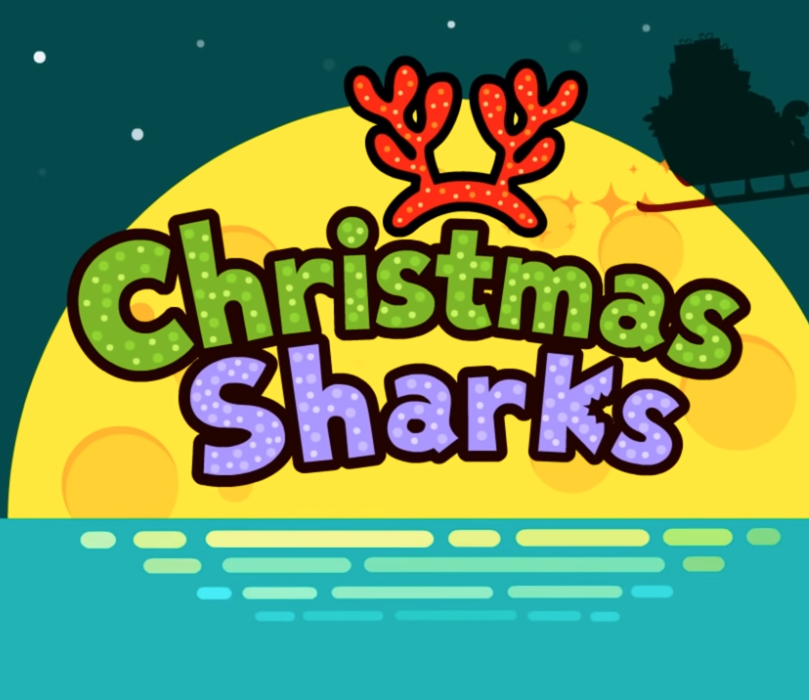 Pinkfong - Christmas Sharks Noten für Piano