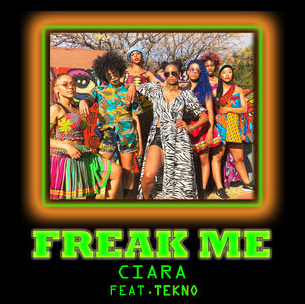Ciara, Tekno - Freak Me Noten für Piano