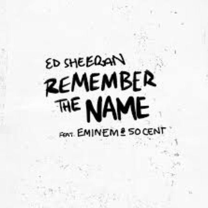 Ed Sheeran, Eminem, 50 Cent - Remember The Name Noten für Piano