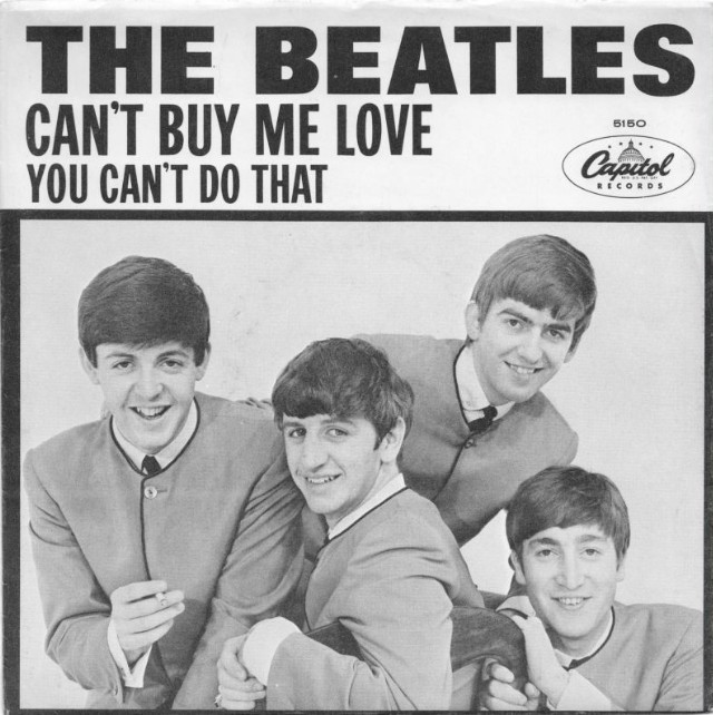 The Beatles - Can’t Buy Me Love Noten für Piano